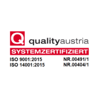ISO Zertifikat 14001:2015